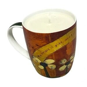 Handmade Mug Candle Cinnamon Scented Christian Gift Scripture Psalm 16:9 B41